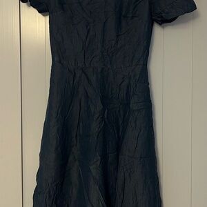 Banana Republic chambray Blue Midi Dress